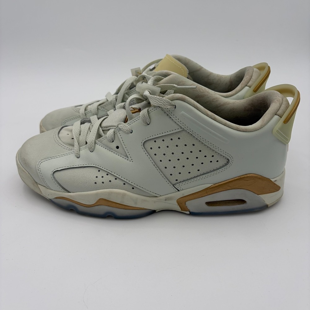 Jordan Air Jordan 6 Low Lunar New Year DH6928-073 White Gold Size 11